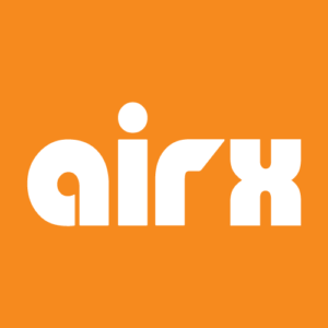 air x brnaco fundo laranja